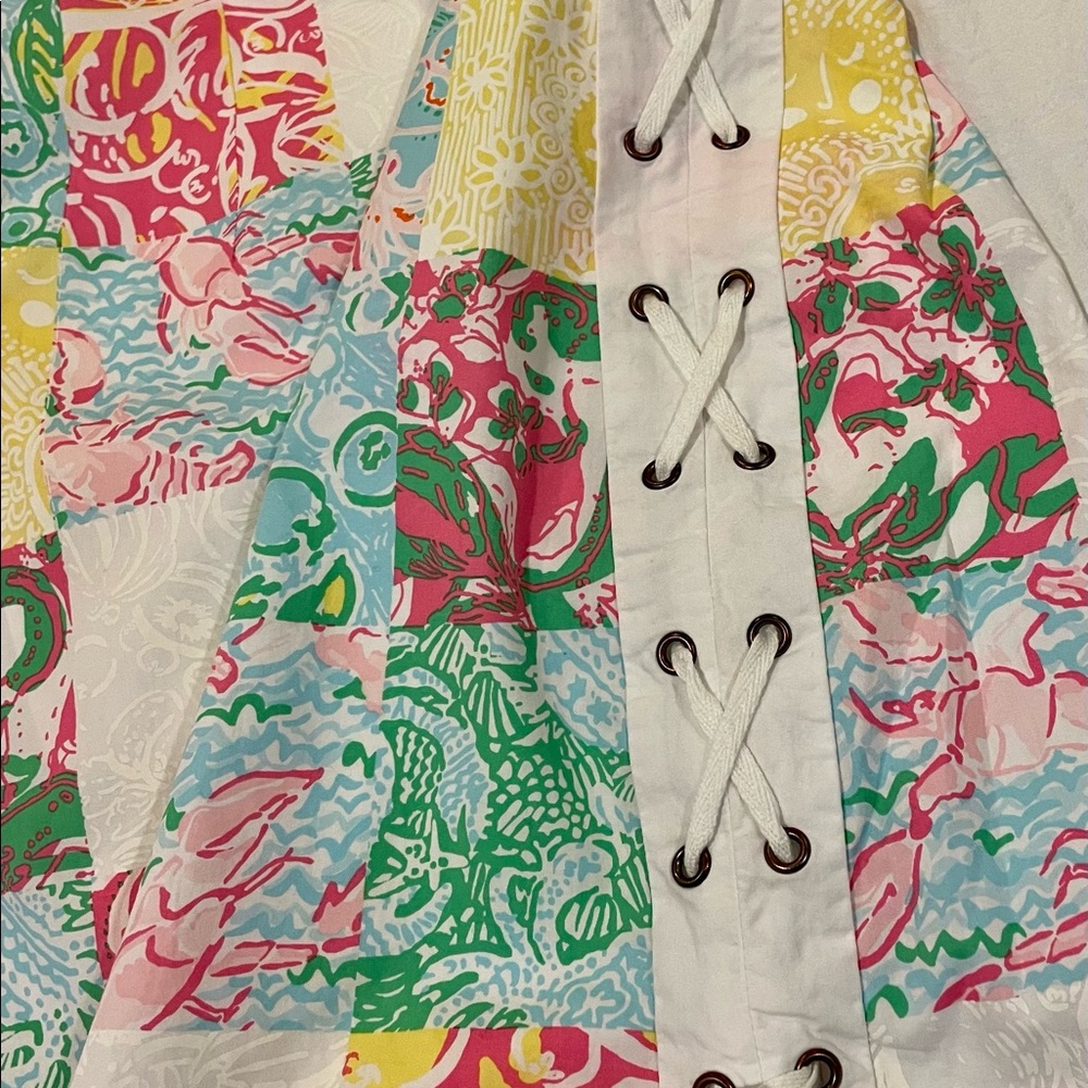 Lilly Pulitzer, Multi State Patch Patchwork Print… - image 8
